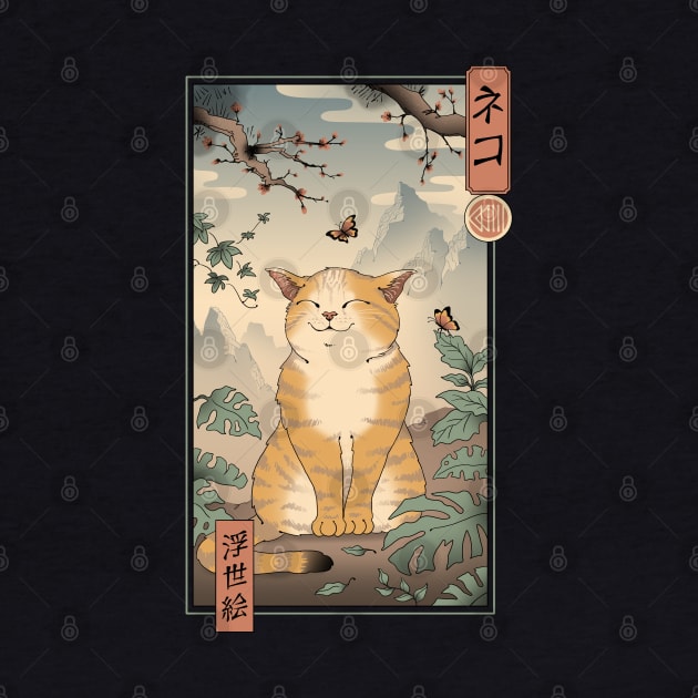 Edo Cat by Vincent Trinidad Art